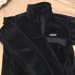 Patagonia Re-tool Snap pullover - navy blue